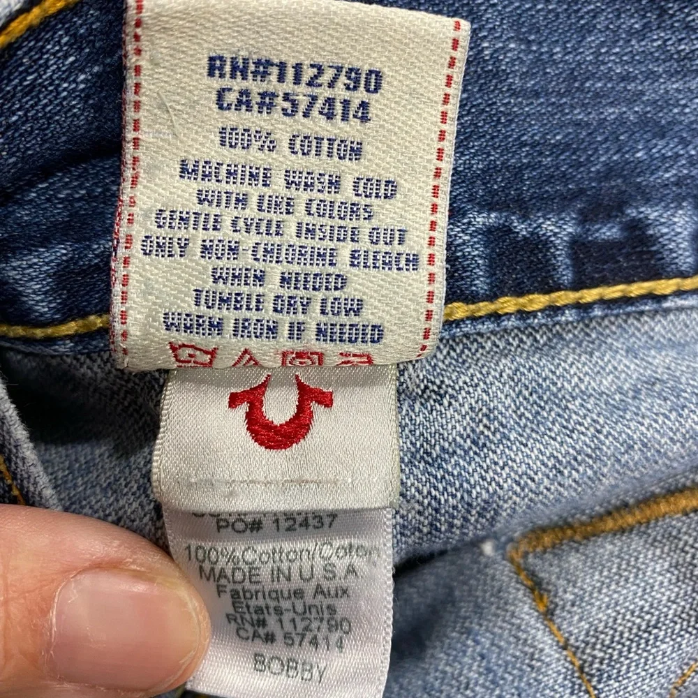 TRUE RELIGION Bobby distressed jeans
